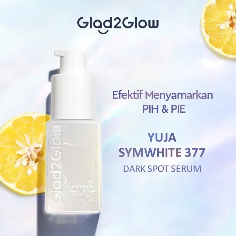 Glad2Glow Yuja Symwhite 377 Dark Spot Serum - 17ml
