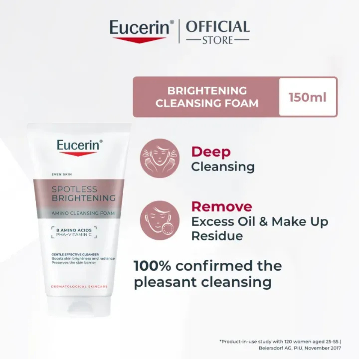 Eucerin Spotless Brightening Cleanser Face Wash Brightening