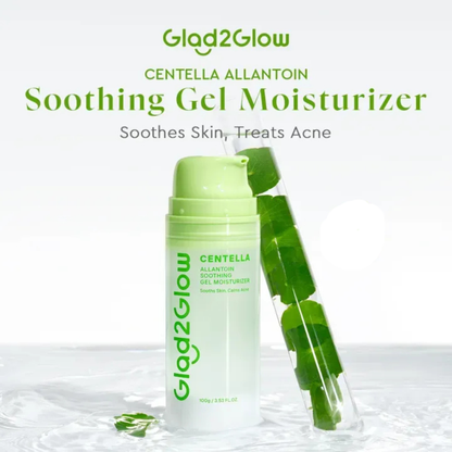 Glad2Glow Centella Allantoin Soothing Moisturizer Gel - 100g