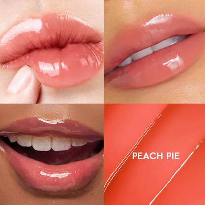 Glad2Glow Brightening Charm Lip Serum -  Peach Charm