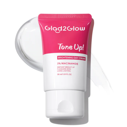 Glad2Glow TONE UP! Brightening Day Cream - 30 ml