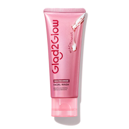 Glad2Glow Niacinamide Serum Facial Wash Cleanser - 70 g