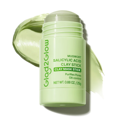 Glad2Glow Mugwort Salicylic Acid Acne Clay Stick 25G