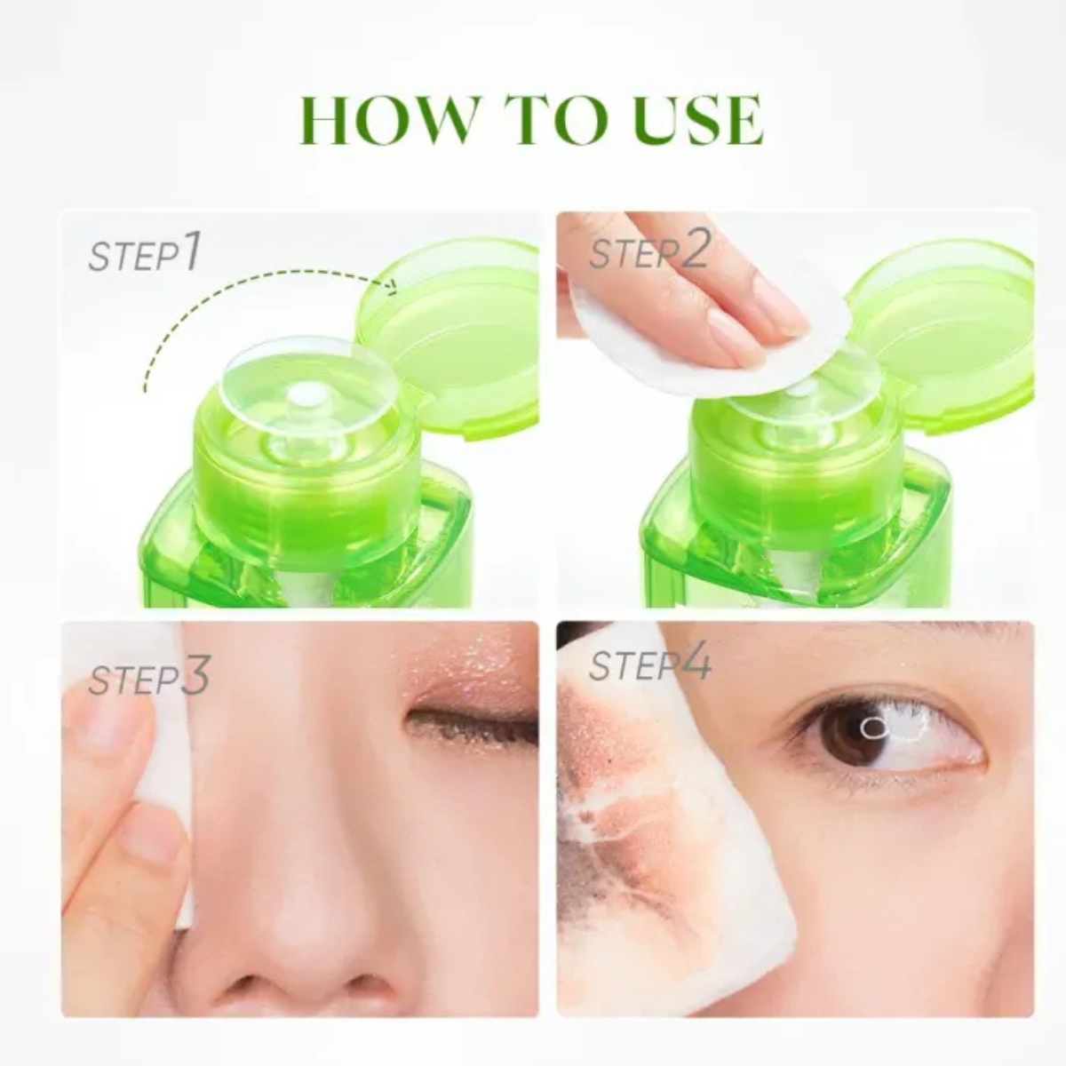 Glad2Glow Acne Clear Micellar Water Makeup Remover - 300ml