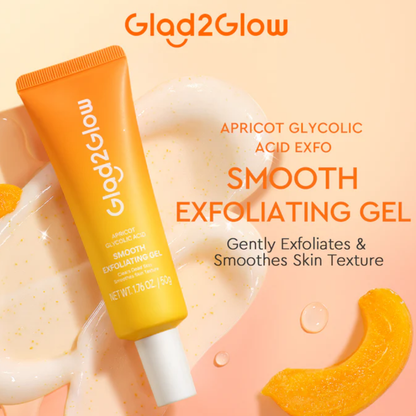 Glad2Glow Apricot Glycolic Acid Exfo Smooth Peeling Gel - 50 g