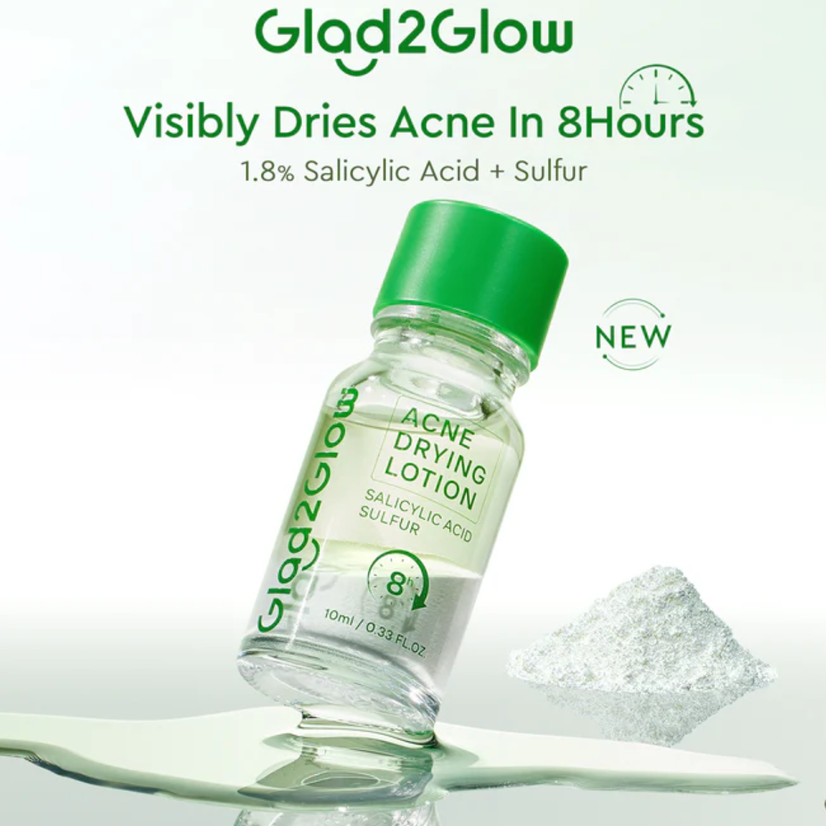 Glad2Glow Acne Drying Lotion 10 ml