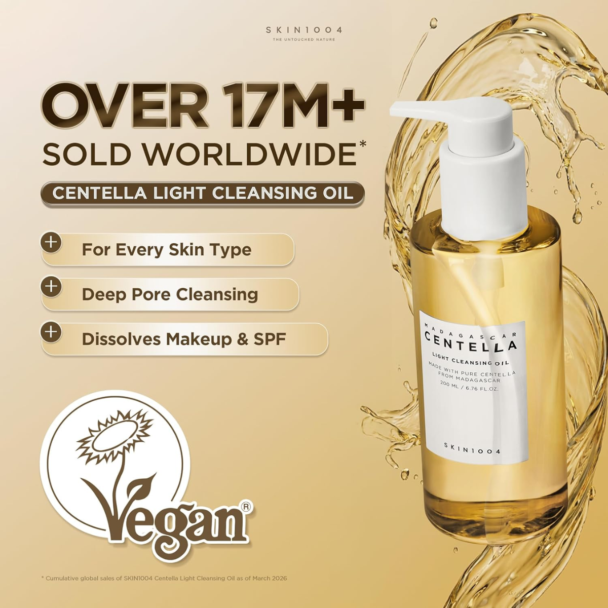 SKIN1004 Madagascar Centella Light Cleansing Oil - 200 ml