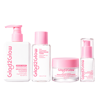 Glad2Glow Milk Niacinamide Brightening Toner - 80ml