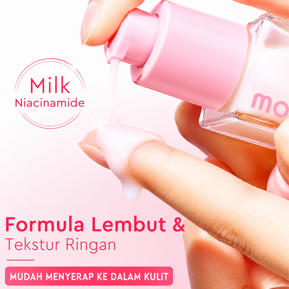 Glad2Glow Milk Niacinamide Brightening Toner - 80ml