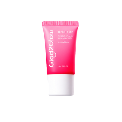 Glad2Glow Milk Niacinamide Brightening Sunscreen - 50 g