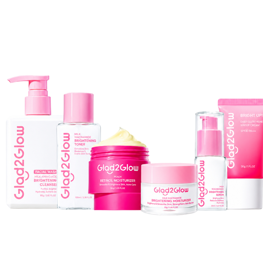 Glad2Glow Milk Niacinamide Brightening Set