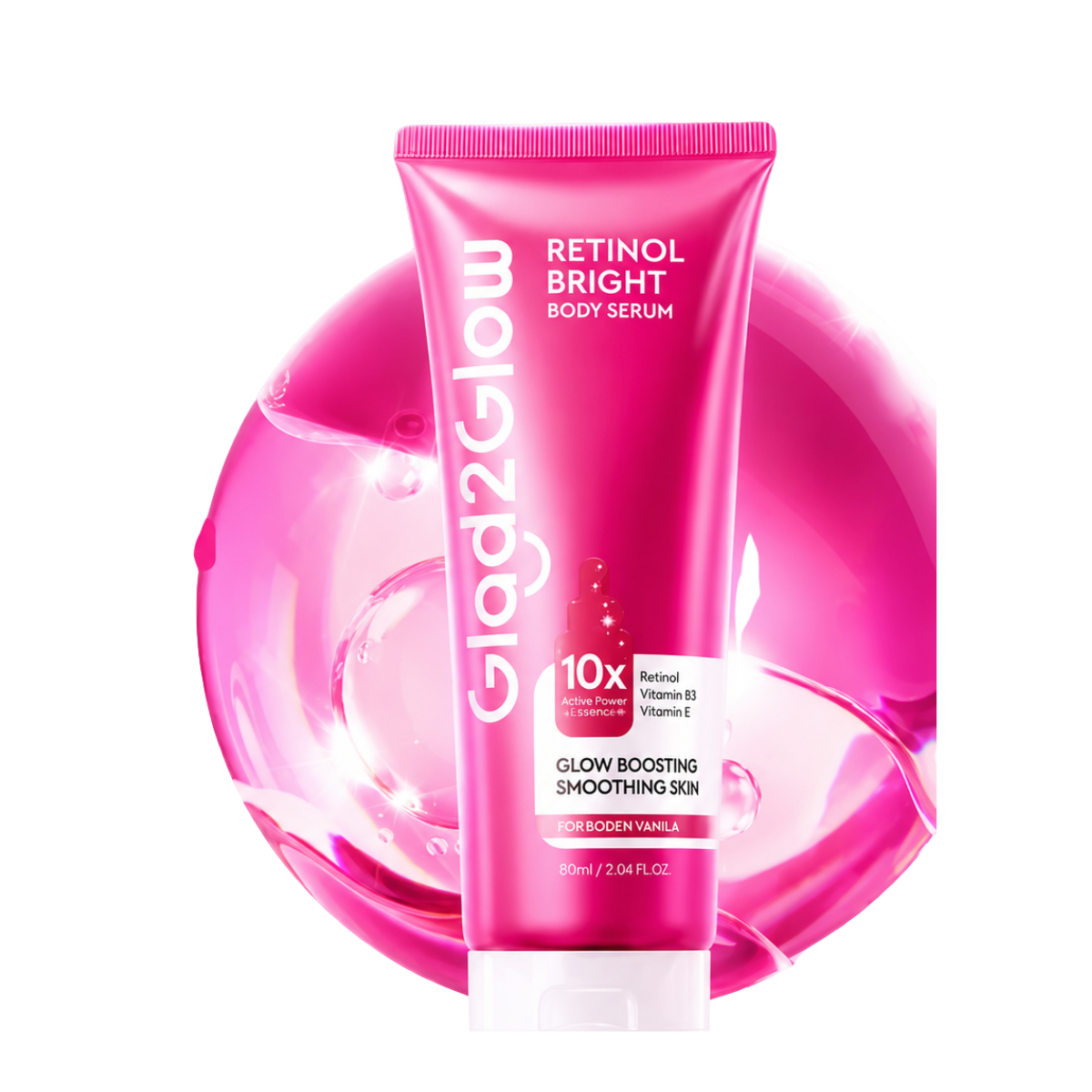 Glad2Glow Retinol Bright Body Serum - 80 ml