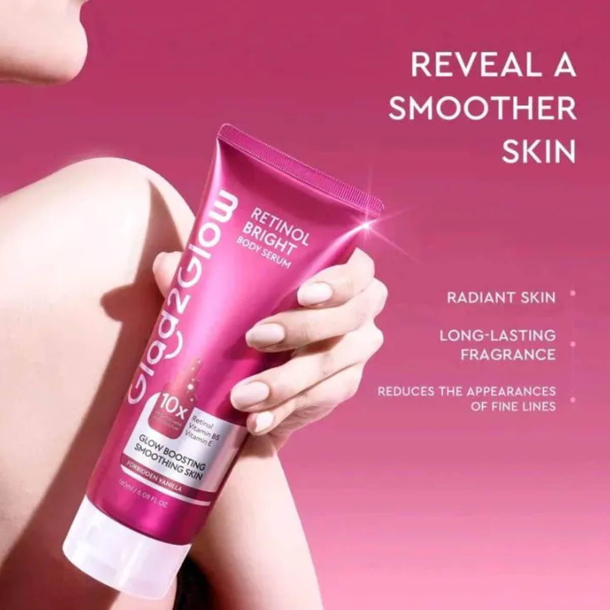 Glad2Glow Retinol Bright Body Serum - 80 ml