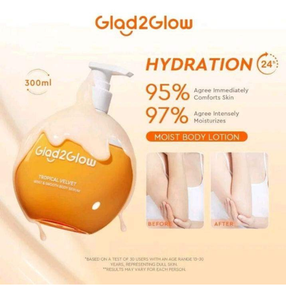 Glad2Glow Bright / Moist Body Cream 300ml