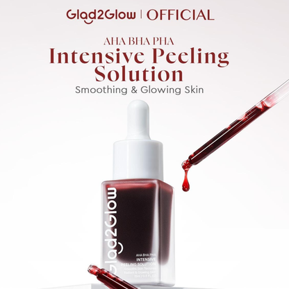 Glad2glow Aha Bha Pha Intensive Peeling Solution 15ml