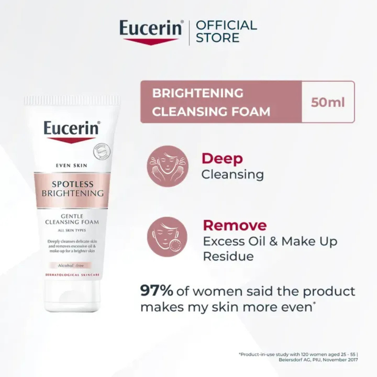 Eucerin Spotless Brightening Cleanser Face Wash Brightening